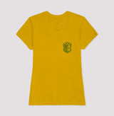 Clube Canino · Baby Look Feminina / Regular Masculina · Amarela
