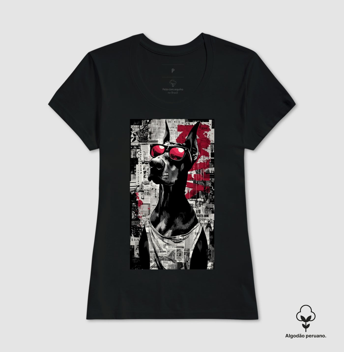 Doberman · Algodão Peruano · Feminina / Masculina