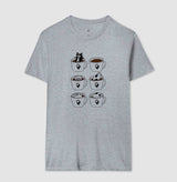 Café com Cachorro · Baby Look Feminina / Regular Masculina