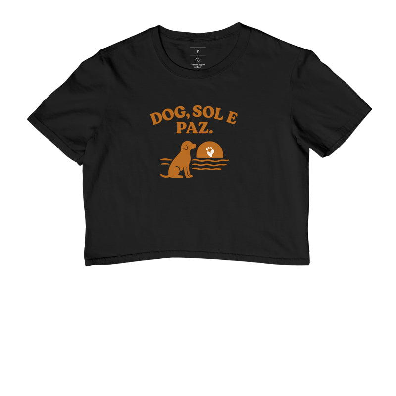 Cropped Dog Vibe e Sol PattaMansa