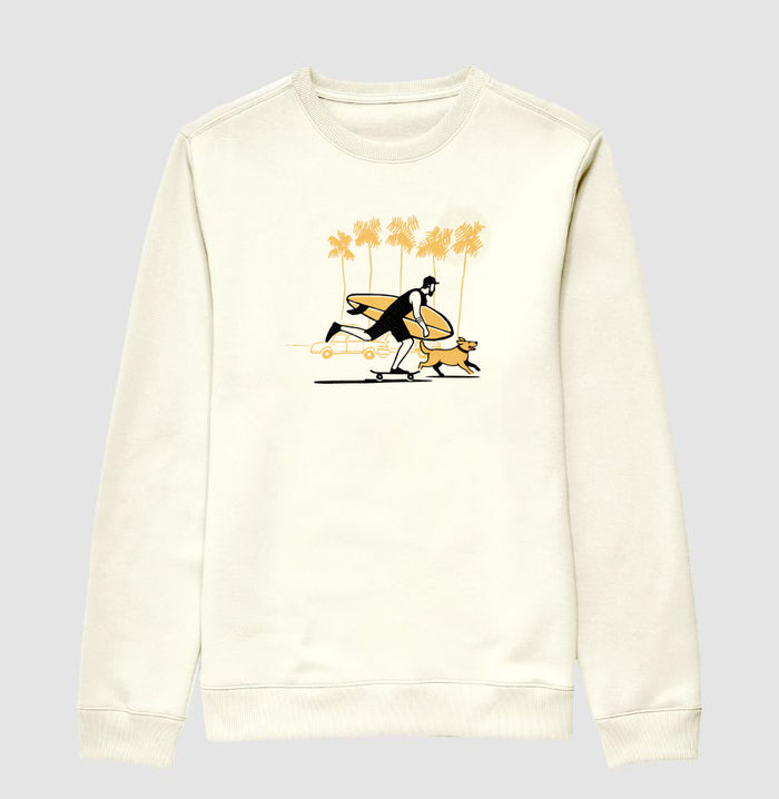 Skate, Surf & Dog · Suéter Slim