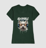 Adorable Pup · Baby Look Feminina / Regular Masculina