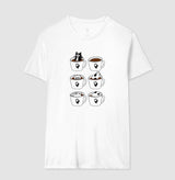 Café com Cachorro · Baby Look Feminina / Regular Masculina