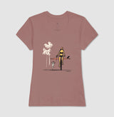 Surf Dog · Baby Look Feminina / Regular Masculina · Verde e Rosa
