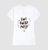 Eat Sleep Poop · Baby Look · Feminina