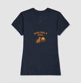 Dog Vibe e Sol · Baby Look Feminina / Regular Masculina