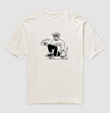 Dog, Skate & Coffee · Oversized · Unissex