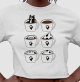 Café com Cachorro · Cropped · Feminino