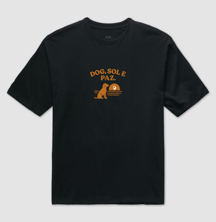 Dog Vibe e Sol · Oversized · Unissex