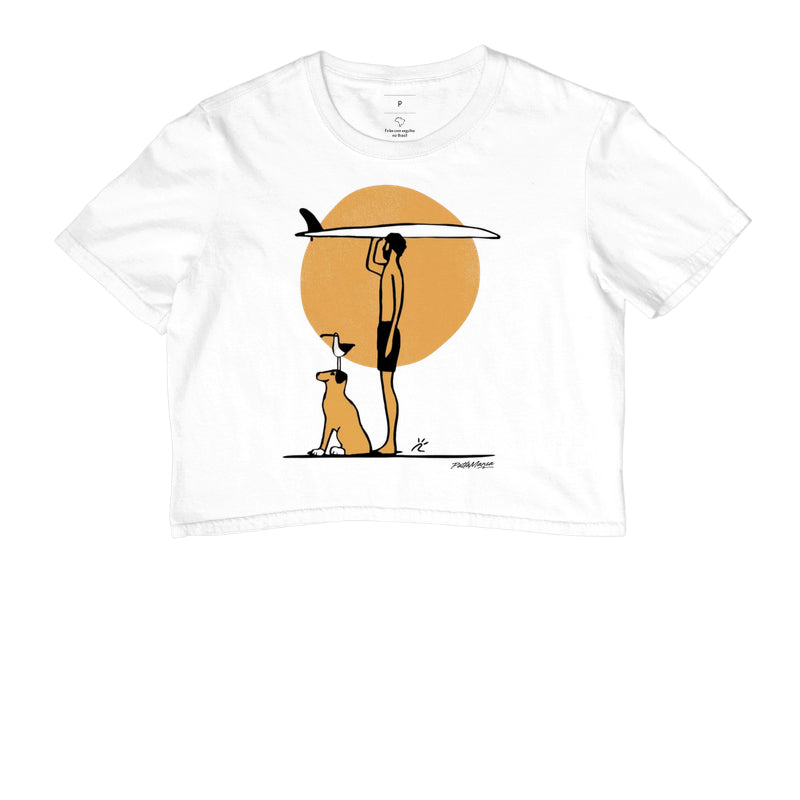 Surf Dog · Cropped · Feminino