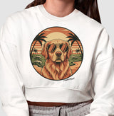Moletom cropped Golden Retriever PattaMansa