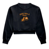 Moletom cropped Dog Vibe e Sol PattaMansa