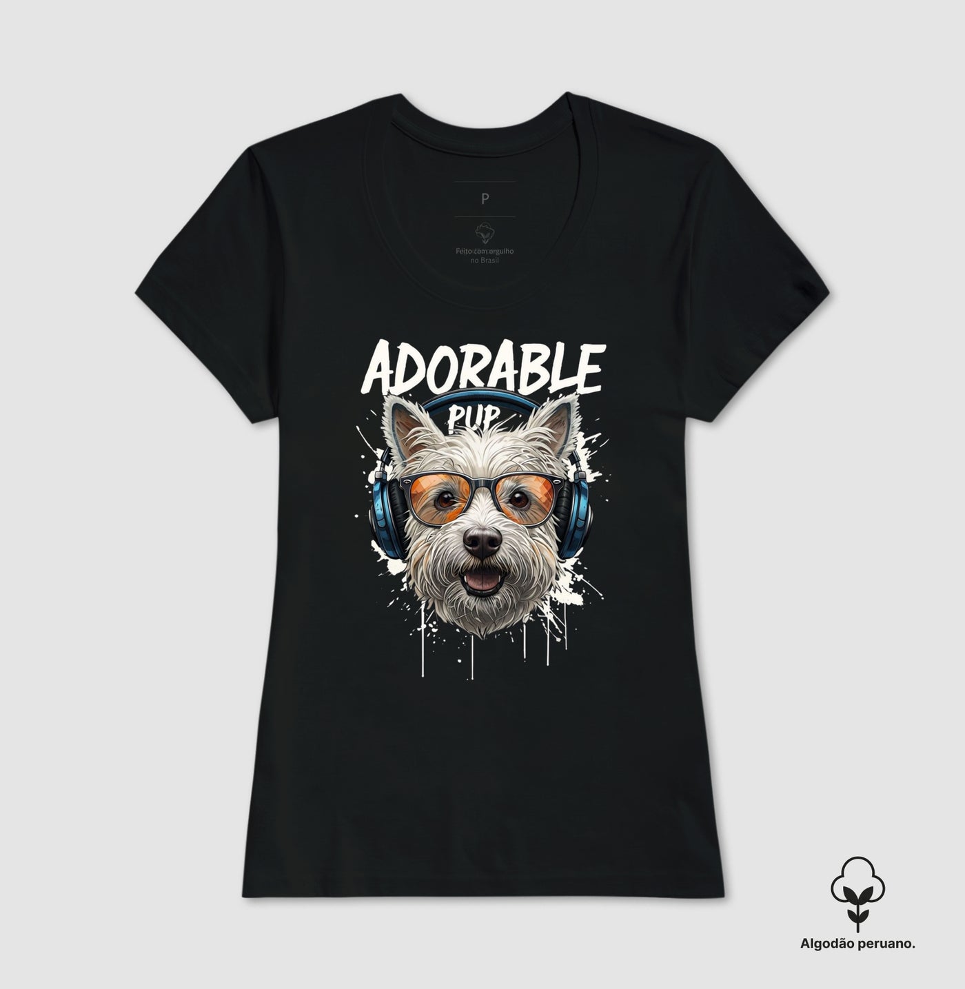 Adorable Pup · Algodão Peruano · Feminina / Masculina