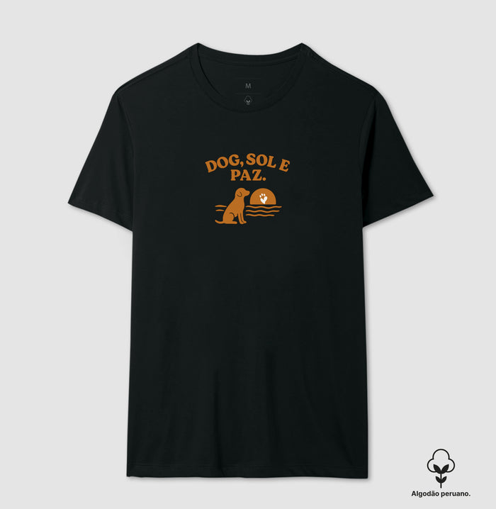 Dog Vibe e Sol · Algodão Peruano · Feminina / Masculina