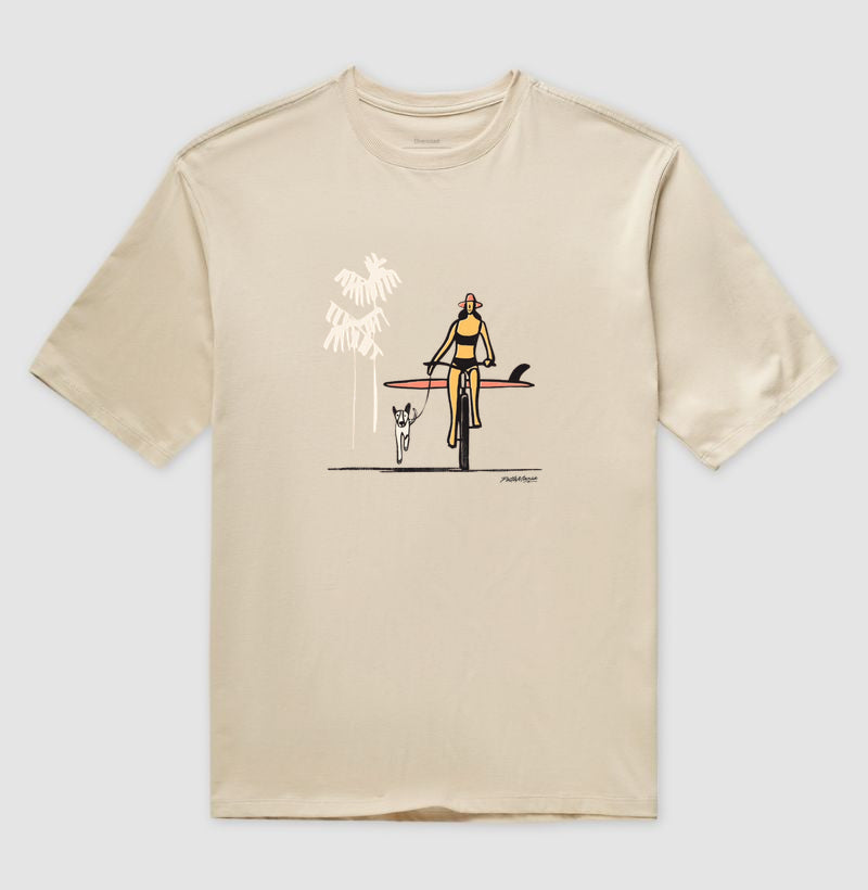 Surf Dog · Oversized · Unissex · Areia