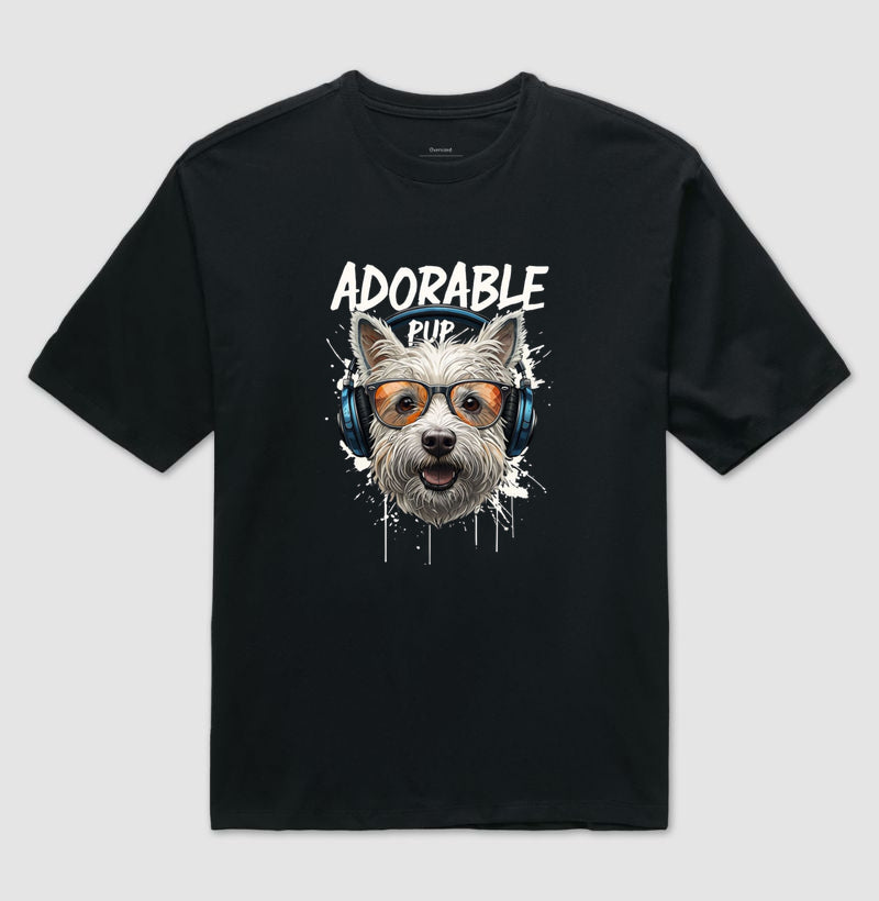 Adorable Pup · Oversized · Unissex