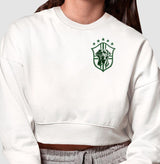 Moletom cropped Caramelo FC PattaMansa