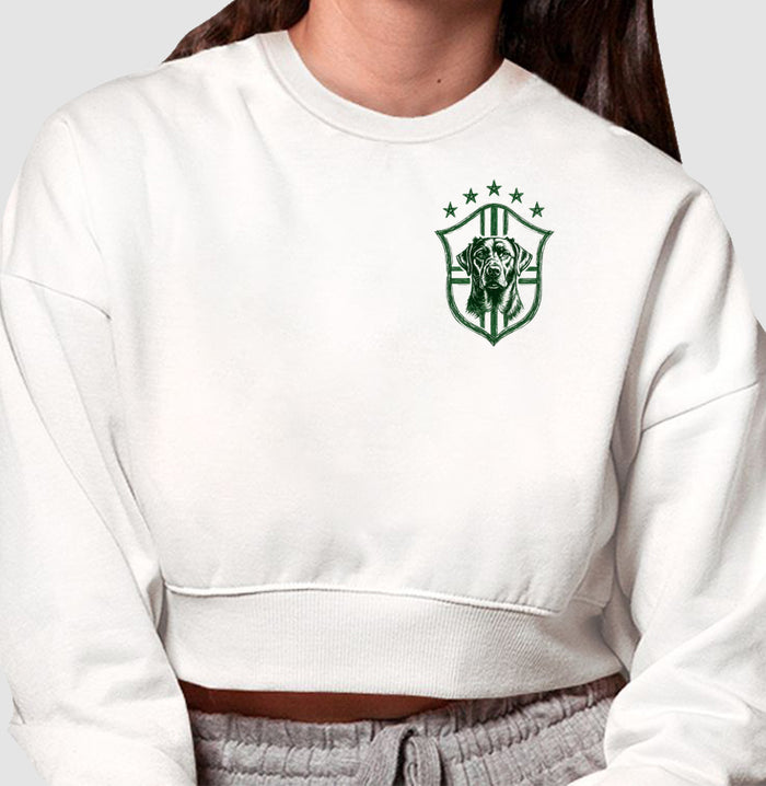 Caramelo FC · Moletom Cropped