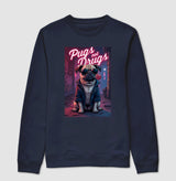 Pugs Not Drugs · Suéter Slim