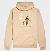 Surf Dog · Hoodie Slim · Bege