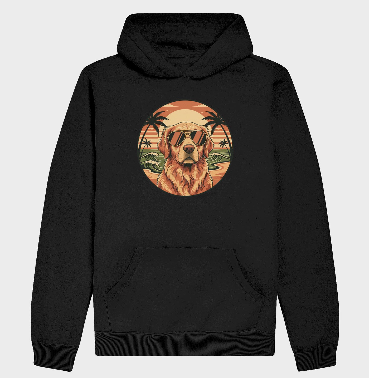 Hoodie slim Golden Retriever PattaMansa