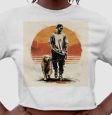 Cropped Dog Walker PattaMansa