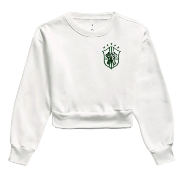 Clube Canino · Cropped Moletom · Feminino