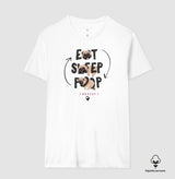 Eat Sleep Poop · Algodão Peruano · Masculina