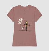 Surf Dog · Baby Look Feminina / Regular Masculina · Verde, Amarelo e Rosa