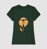 Surf Dog · Baby Look Feminina / Regular Masculina · Branca, Cinza, Verde e Rosa