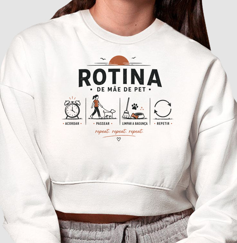 Estampa exclusiva Rotina Mãe de Pet da PattaMansa