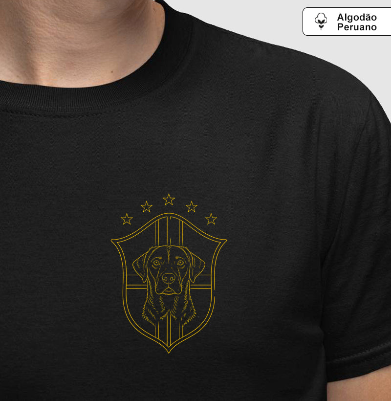 Camiseta algodão peruano Clube Canino PattaMansa