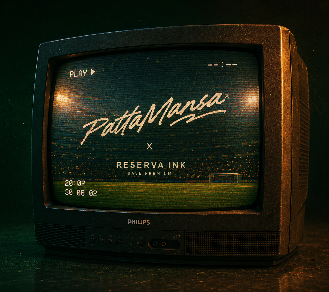 TV retrô Pattamansa e Reserva Ink